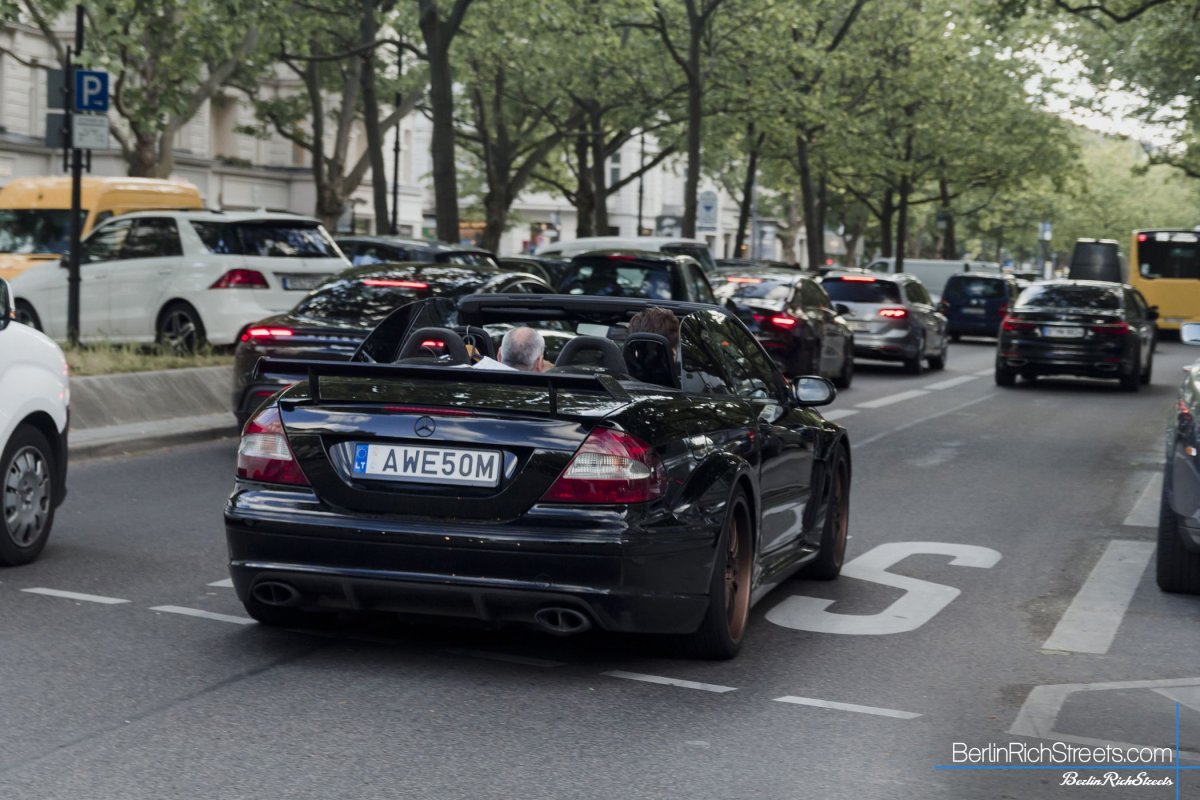 Mercedes-Benz CLK-DTM AMG Cabriolet spotted in Berlin — BerlinRichStreets