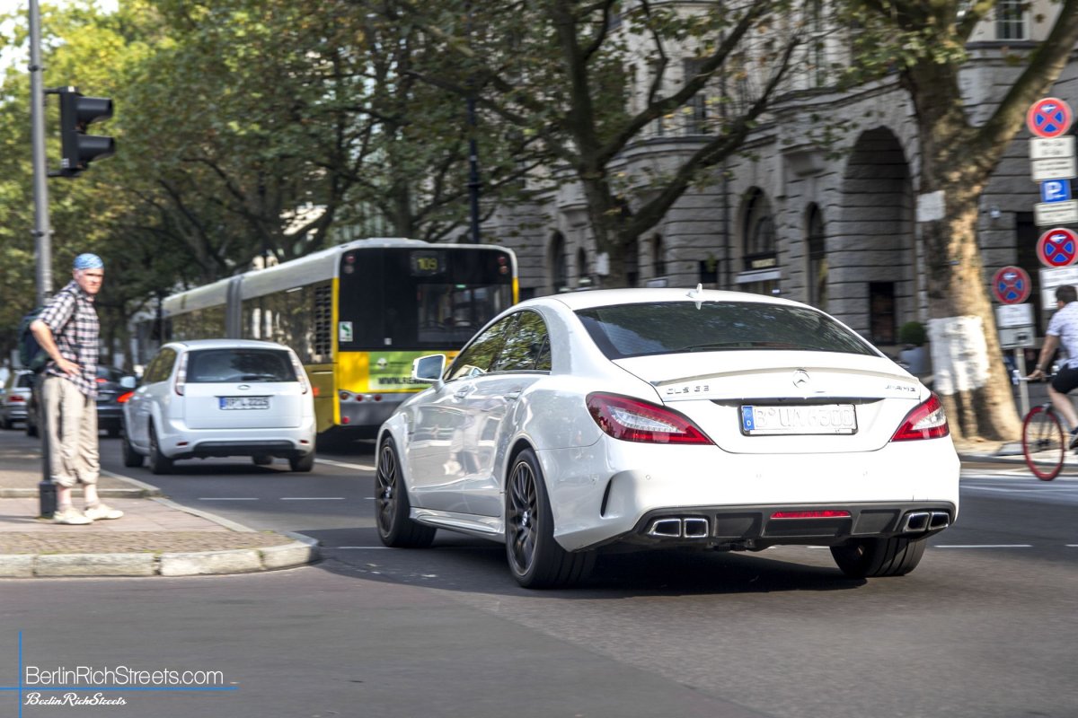 Mercedes-Benz CLS63 AMG (C218) 2014 spotted in Berlin — BerlinRichStreets