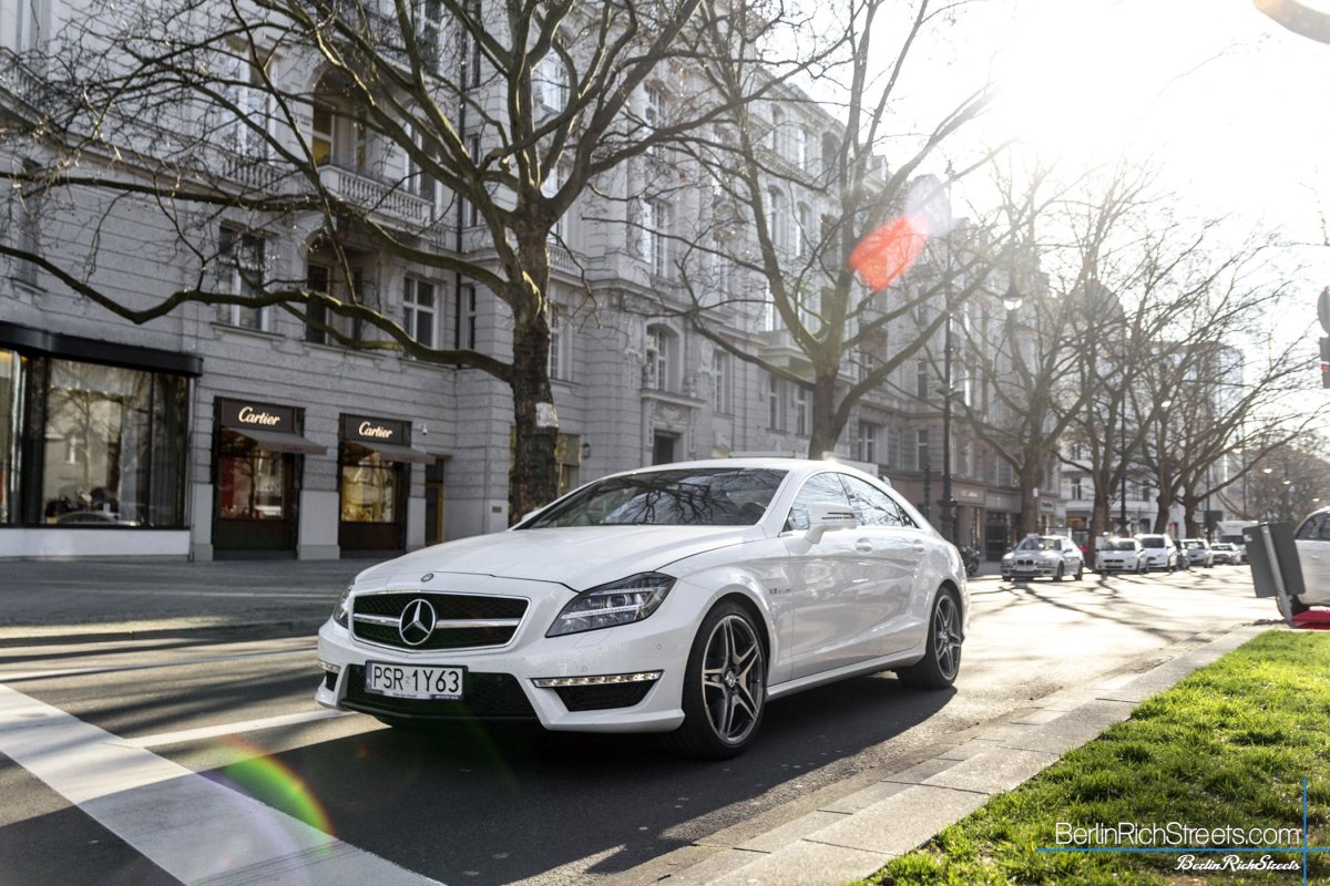 Mercedes-Benz CLS63 AMG (C218) spotted in Berlin — BerlinRichStreets