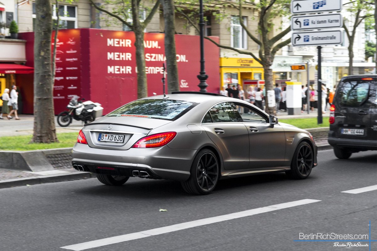 Mercedes-Benz CLS63 AMG (C218) spotted in Berlin — BerlinRichStreets