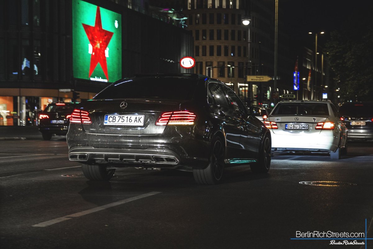 Mercedes-Benz E63 AMG S (W212) spotted in Berlin — BerlinRichStreets
