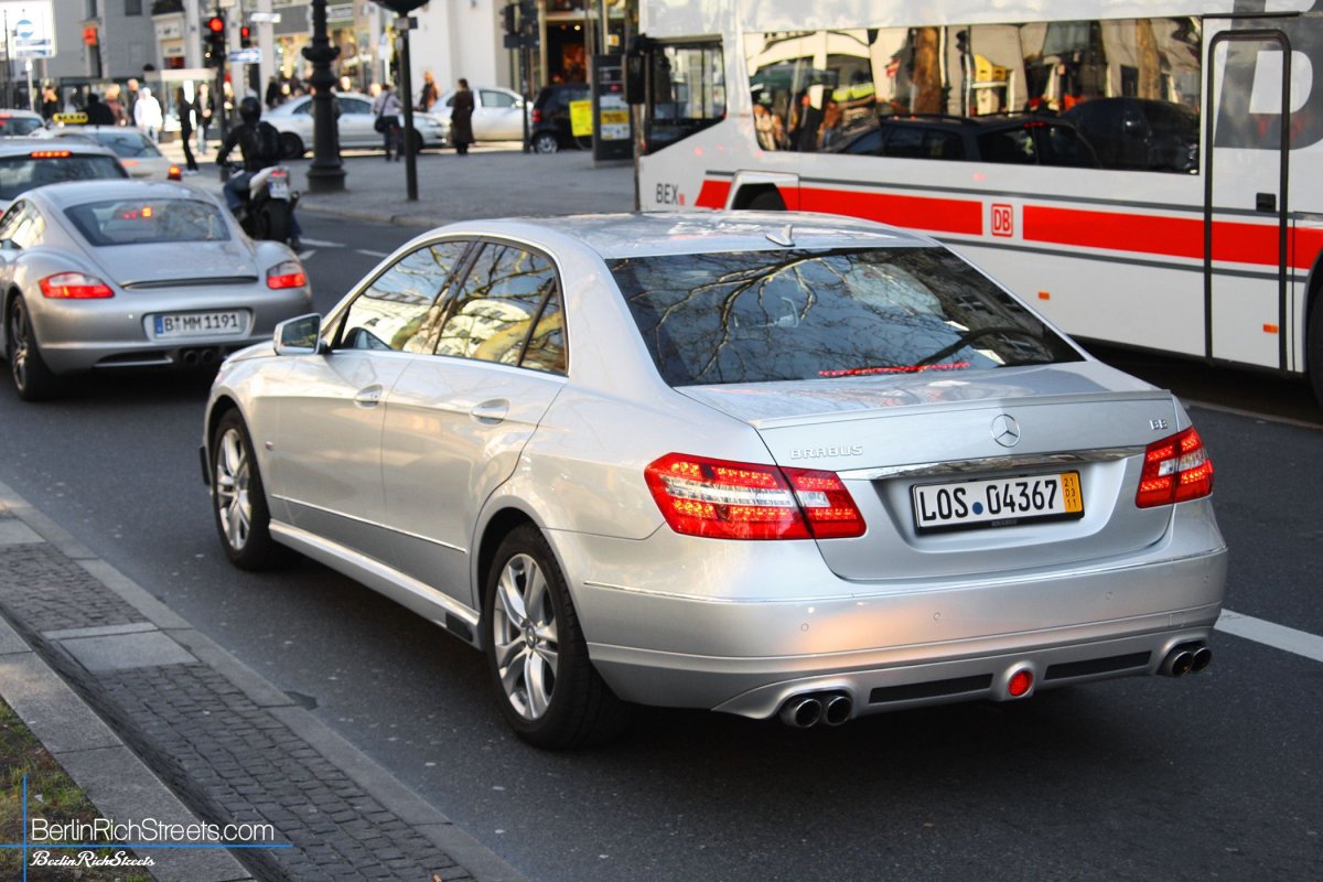 Mercedes-Benz BRABUS E-B8 (W212) spotted in Berlin — BerlinRichStreets