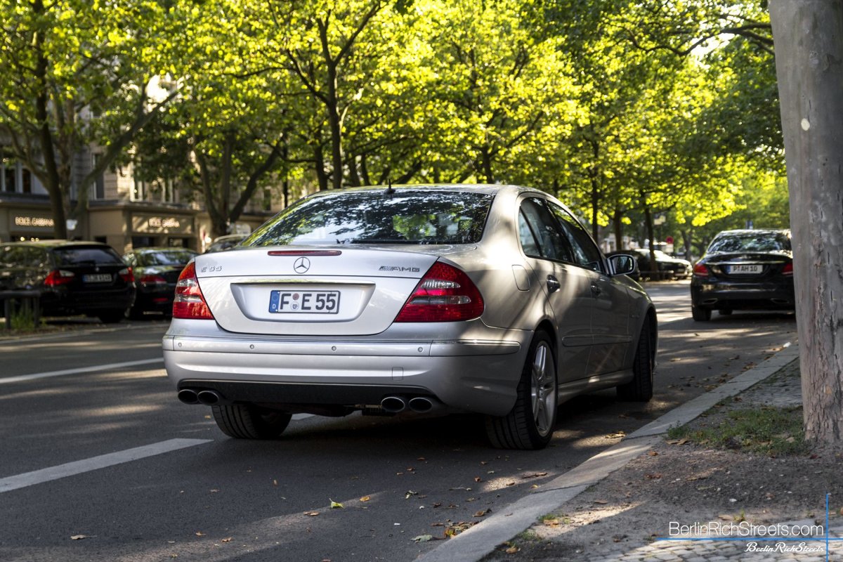 Mercedes-Benz E55 AMG (W211) spotted in Berlin — BerlinRichStreets