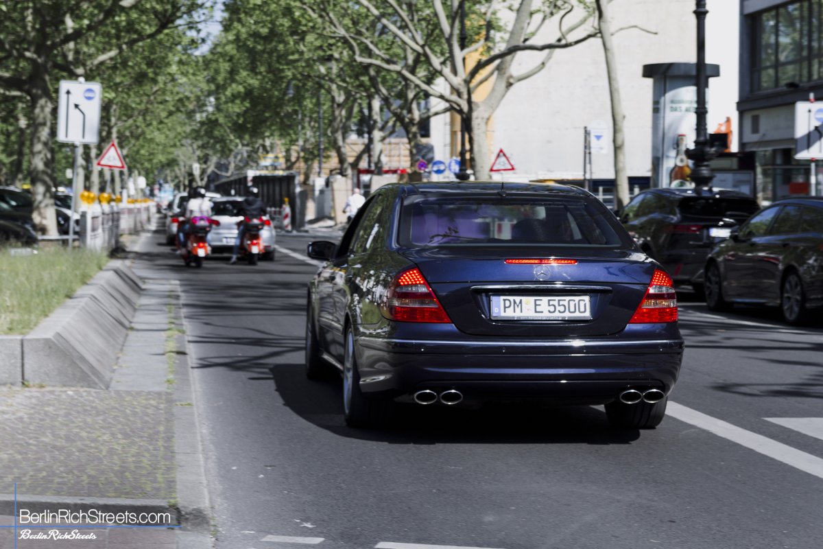 Mercedes-Benz E55 AMG (W211) spotted in Berlin — BerlinRichStreets