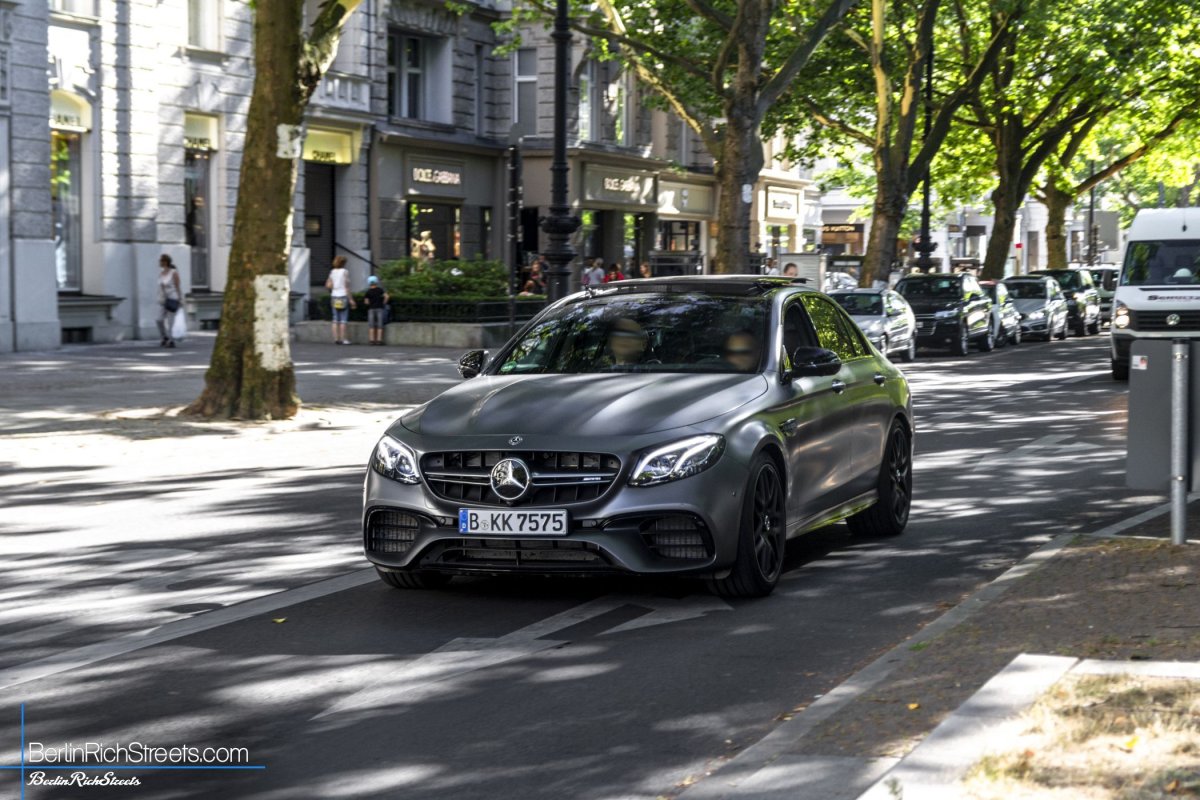 Mercedes-AMG E63 S (W213) spotted in Berlin — BerlinRichStreets