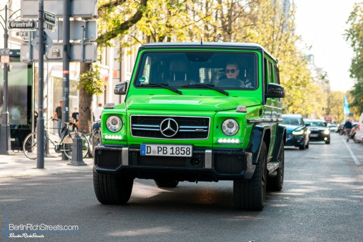 Mercedes-AMG G63 (W463) 'CC1' spotted in Düsseldorf — BerlinRichStreets