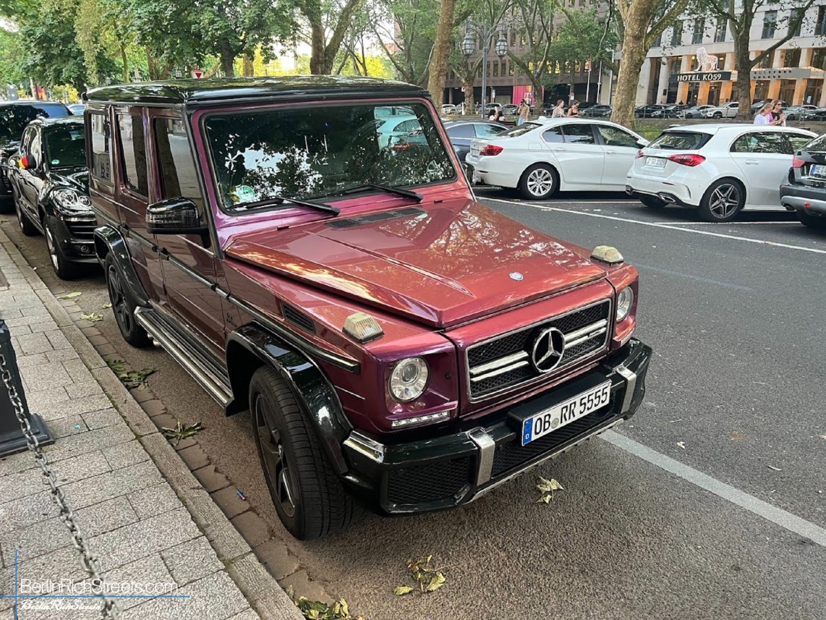Mercedes-AMG G63 (W463) 'CC1' spotted in Düsseldorf — BerlinRichStreets