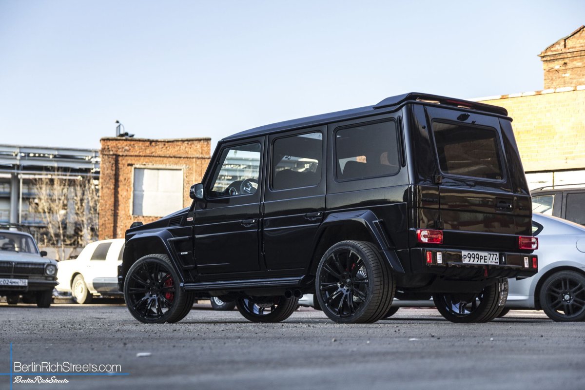 Mercedes-Benz G63 AMG (W463) BRABUS B63-620 spotted in Moscow — BerlinRichStreets