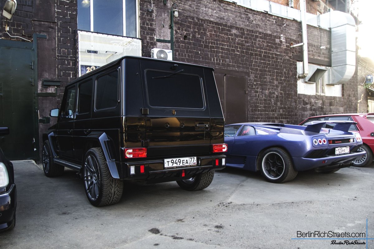Mercedes-Benz G63 AMG (W463) BRABUS B63-620 spotted in Moscow — BerlinRichStreets