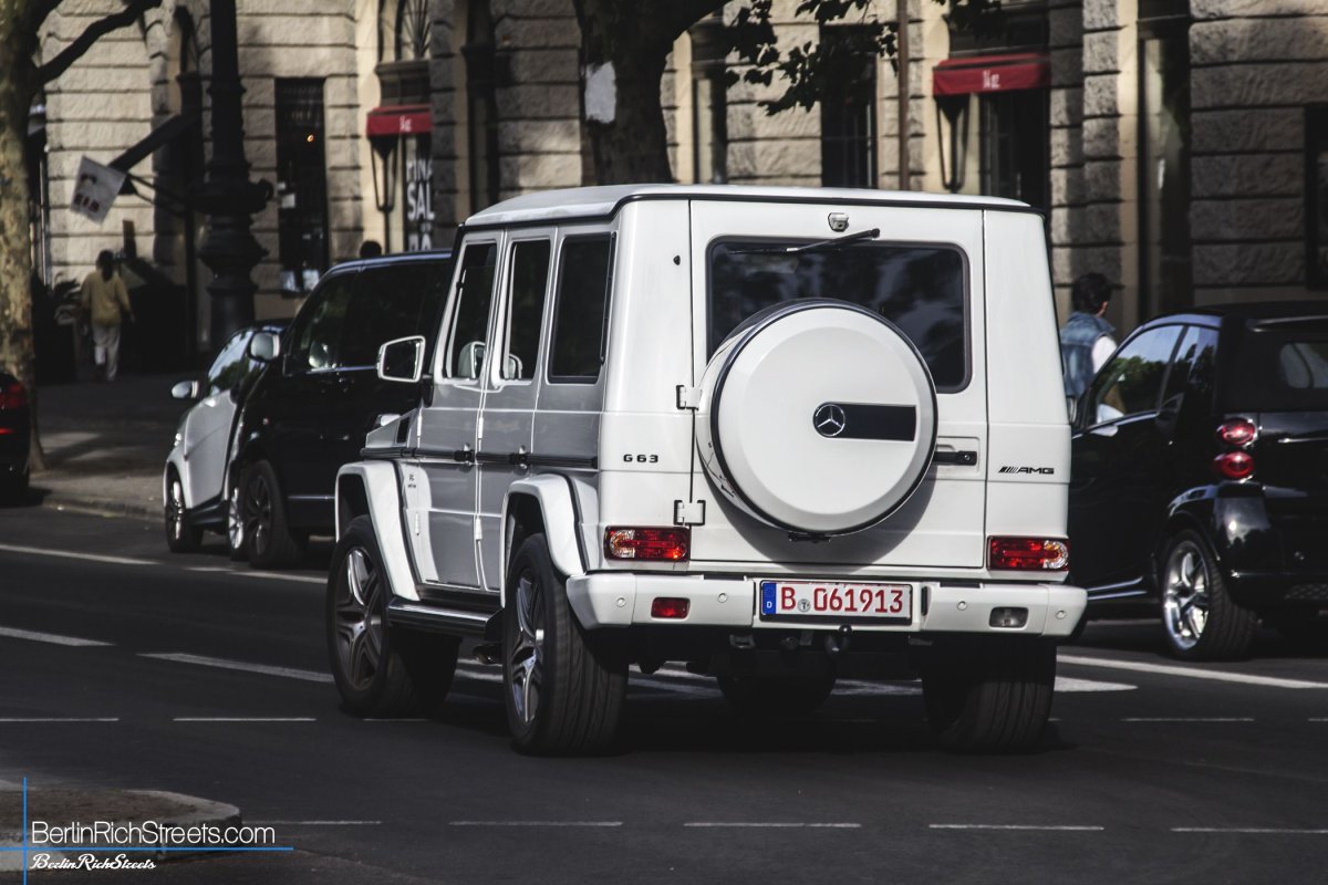 Mercedes-Benz G63 AMG (W463) spotted in Berlin — BerlinRichStreets