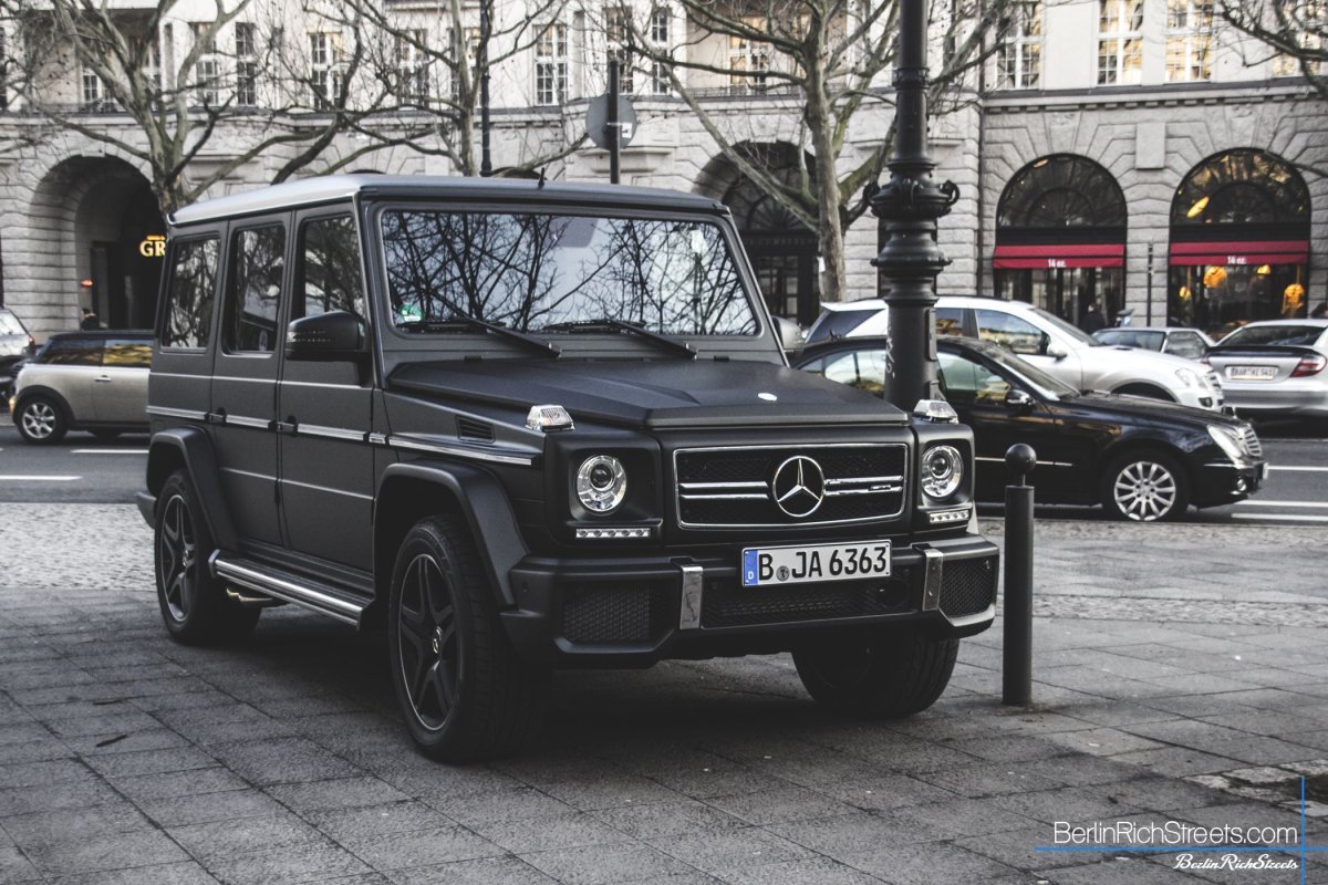 Mercedes-AMG G63 (W463) 2016 spotted in Berlin — BerlinRichStreets