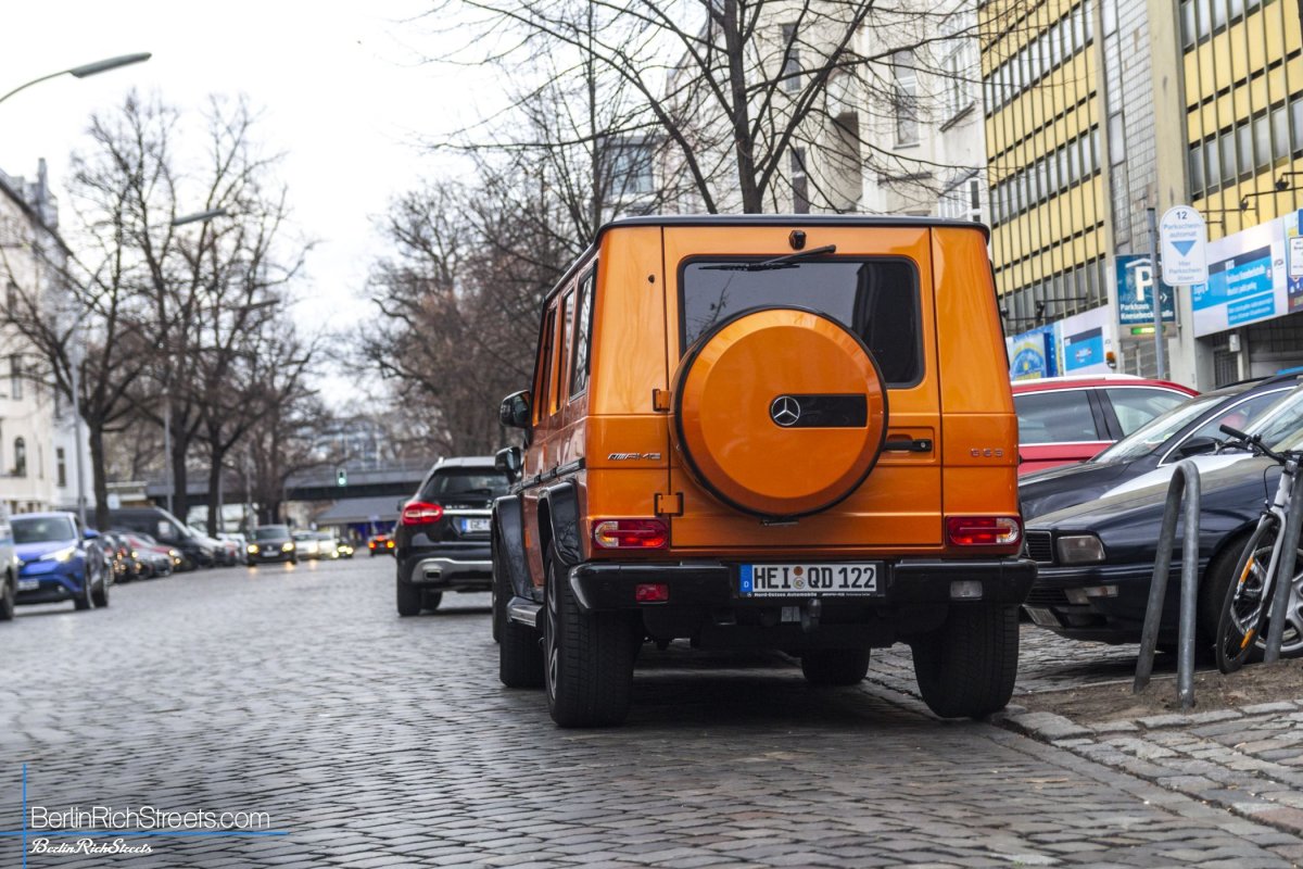 Mercedes-AMG G63 (W463) 'CC1' spotted in Berlin — BerlinRichStreets