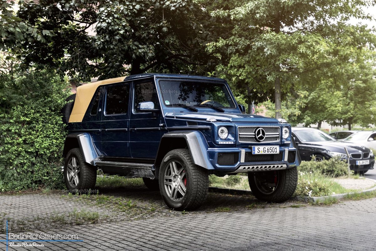 Mercedes-Maybach G650 Landaulet spotted in Berlin — BerlinRichStreets