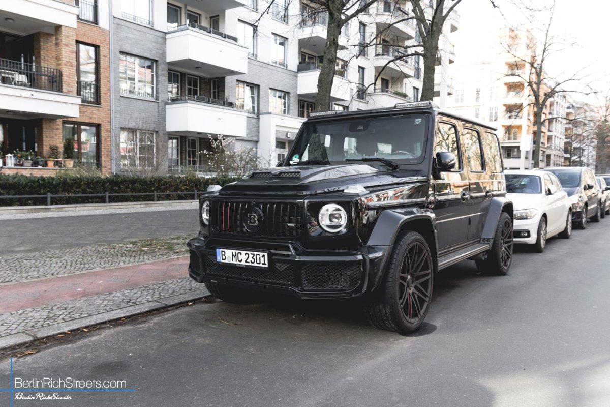 Mercedes-AMG BRABUS G800 Black Ops (W463A) spotted in Berlin — BerlinRichStreets