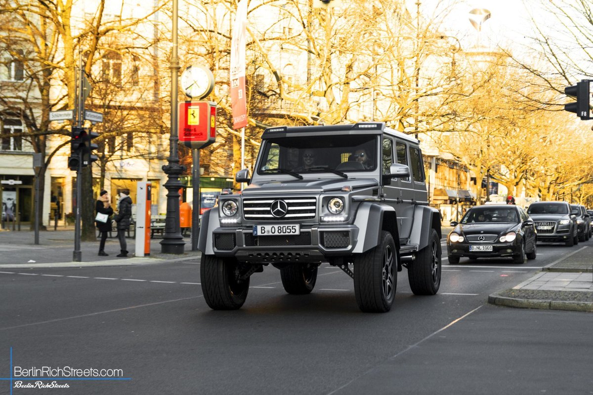 Mercedes-Benz G500 4x4² spotted in Berlin — BerlinRichStreets