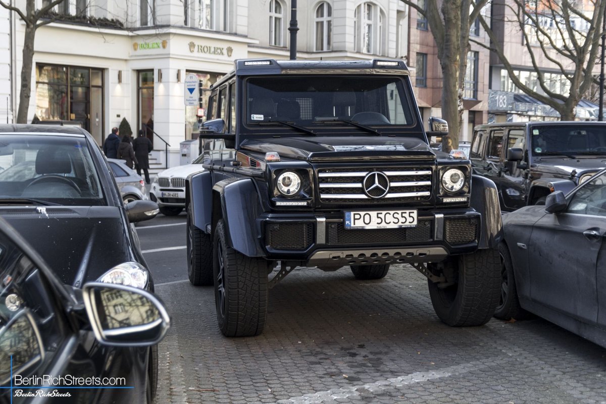 Mercedes-Benz G500 4x4² spotted in Berlin — BerlinRichStreets