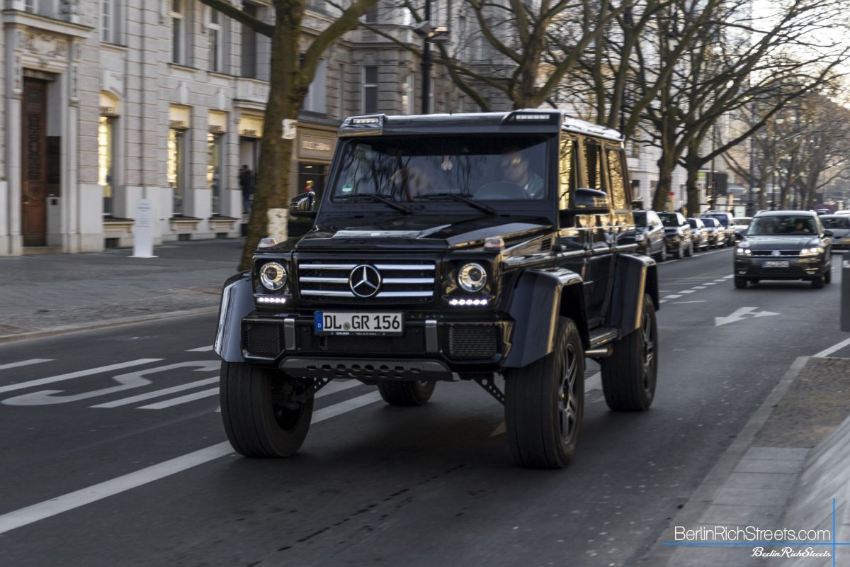 Mercedes-Benz G500 4x4² spotted in Berlin — BerlinRichStreets
