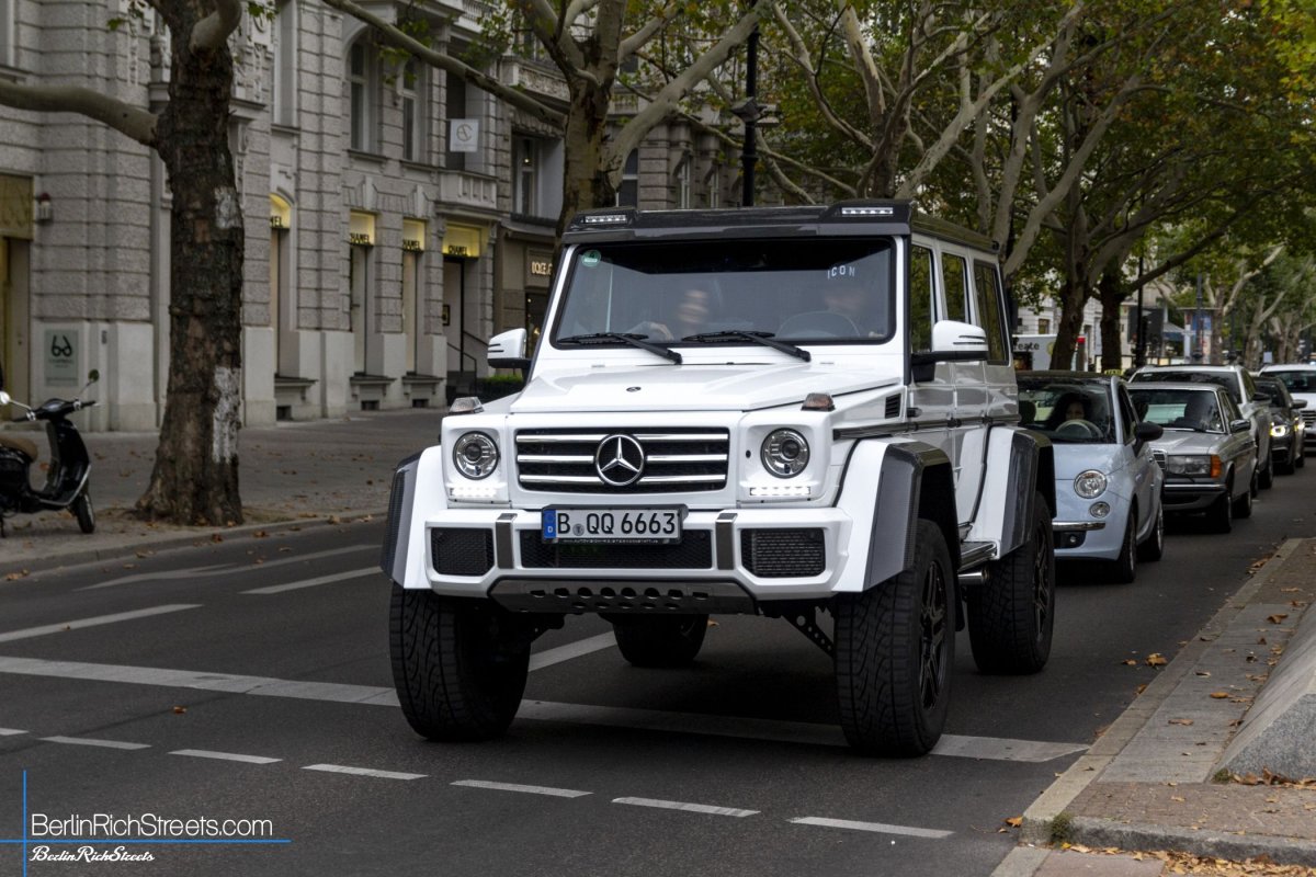 Mercedes-Benz G500 4x4² spotted in Berlin — BerlinRichStreets