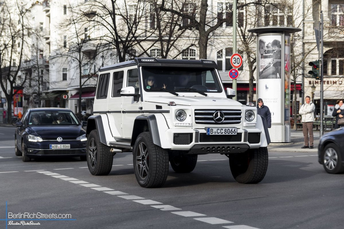 Mercedes-Benz G500 4x4² spotted in Berlin — BerlinRichStreets