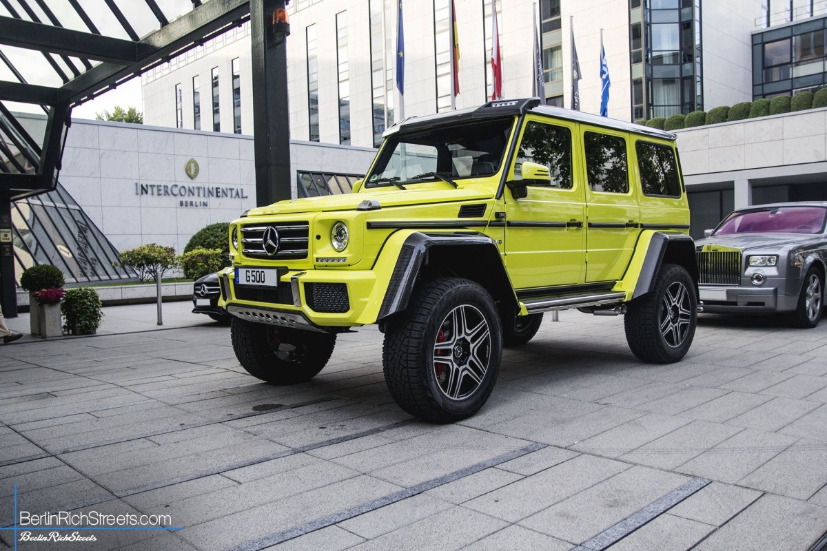 Mercedes-Benz G500 4x4² spotted in Berlin — BerlinRichStreets