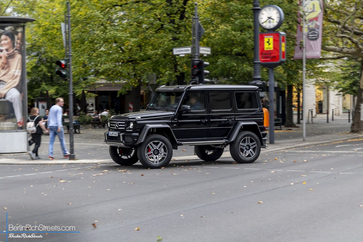 Mercedes-Benz G500 4x4² spotted in Berlin — BerlinRichStreets