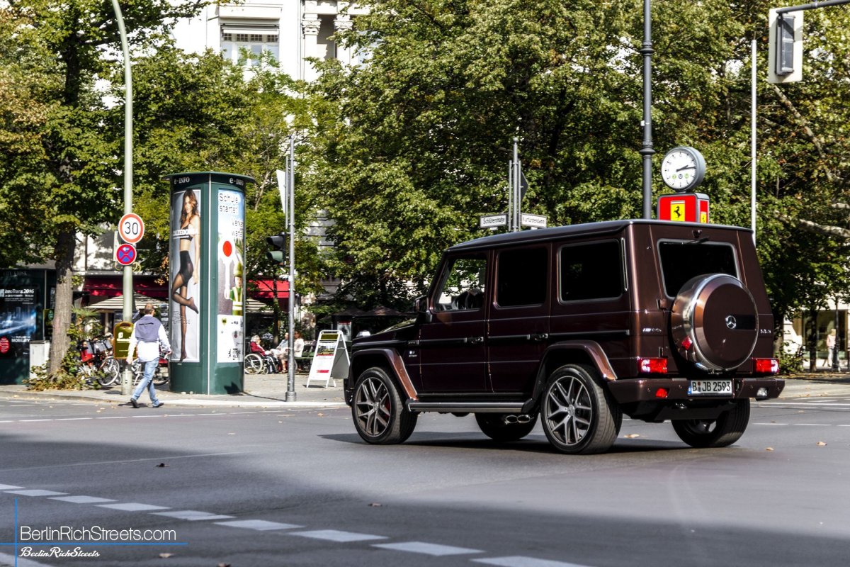 Mercedes-AMG G63 (W463) 'Edition 463' spotted in Berlin — BerlinRichStreets