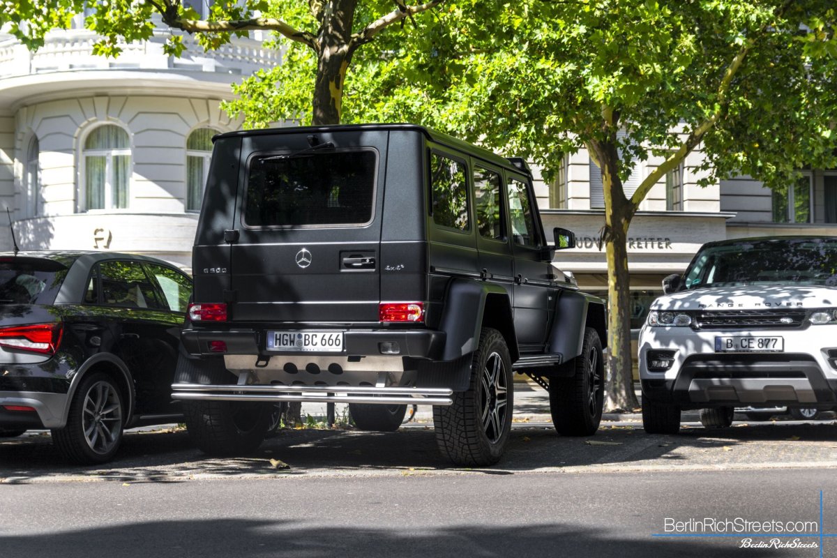 Mercedes-Benz G500 4x4² spotted in Berlin — BerlinRichStreets