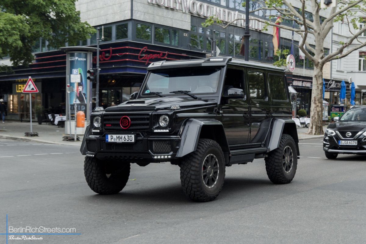 Mercedes-Benz G500 4x4² BRABUS spotted in Berlin — BerlinRichStreets