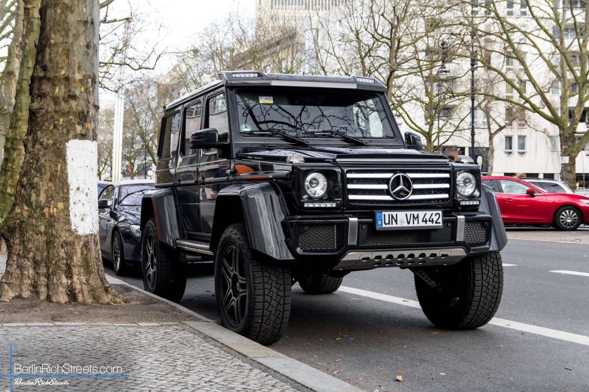 Mercedes-Benz G500 4x4² spotted in Berlin — BerlinRichStreets