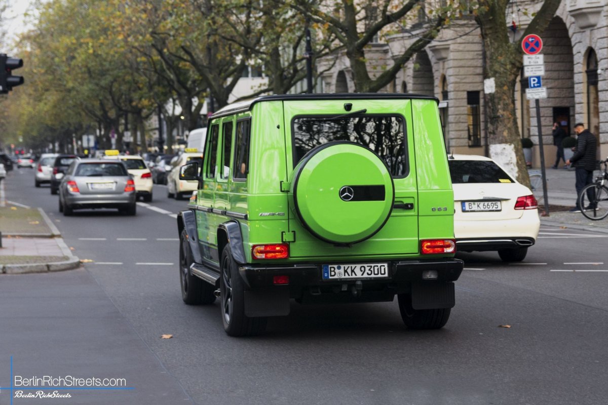 Mercedes-AMG G63 (W463) 'CC1' spotted in Berlin — BerlinRichStreets