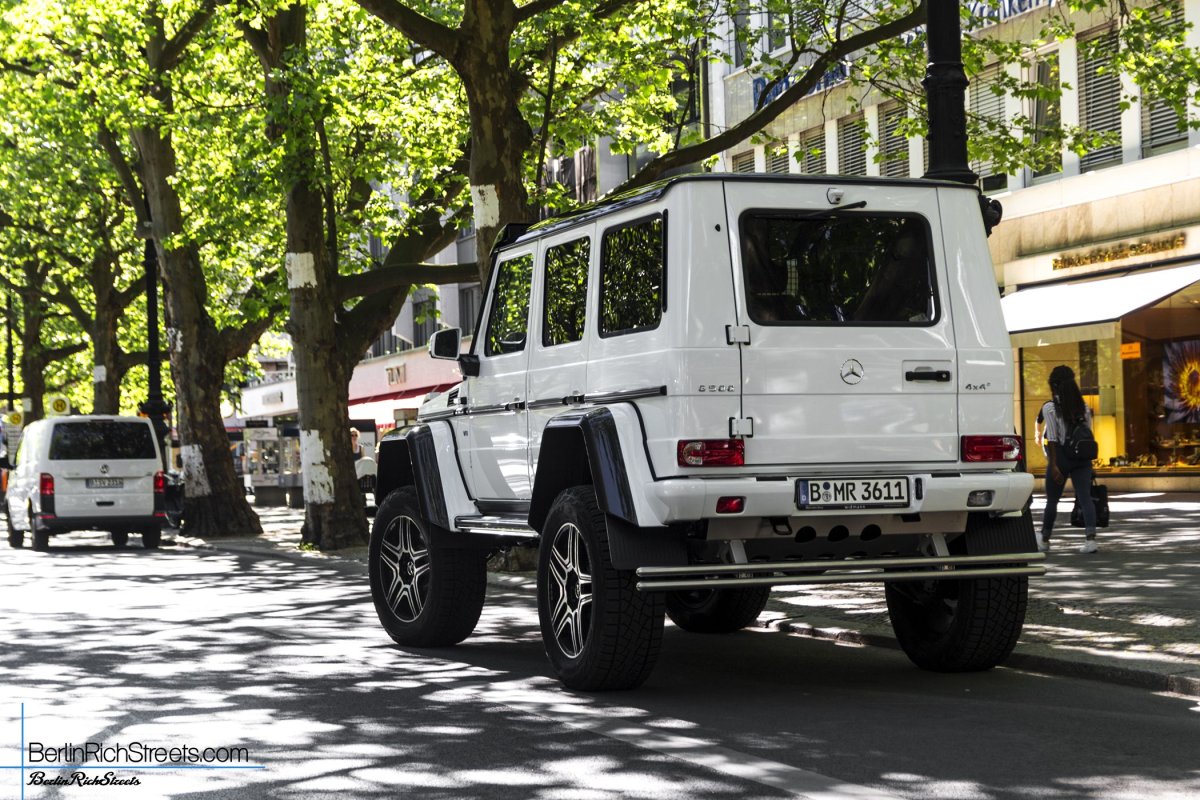 Mercedes-Benz G500 4x4² spotted in Berlin — BerlinRichStreets