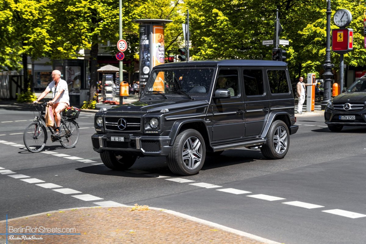 Mercedes-Benz G63 AMG (W463) spotted in Berlin — BerlinRichStreets