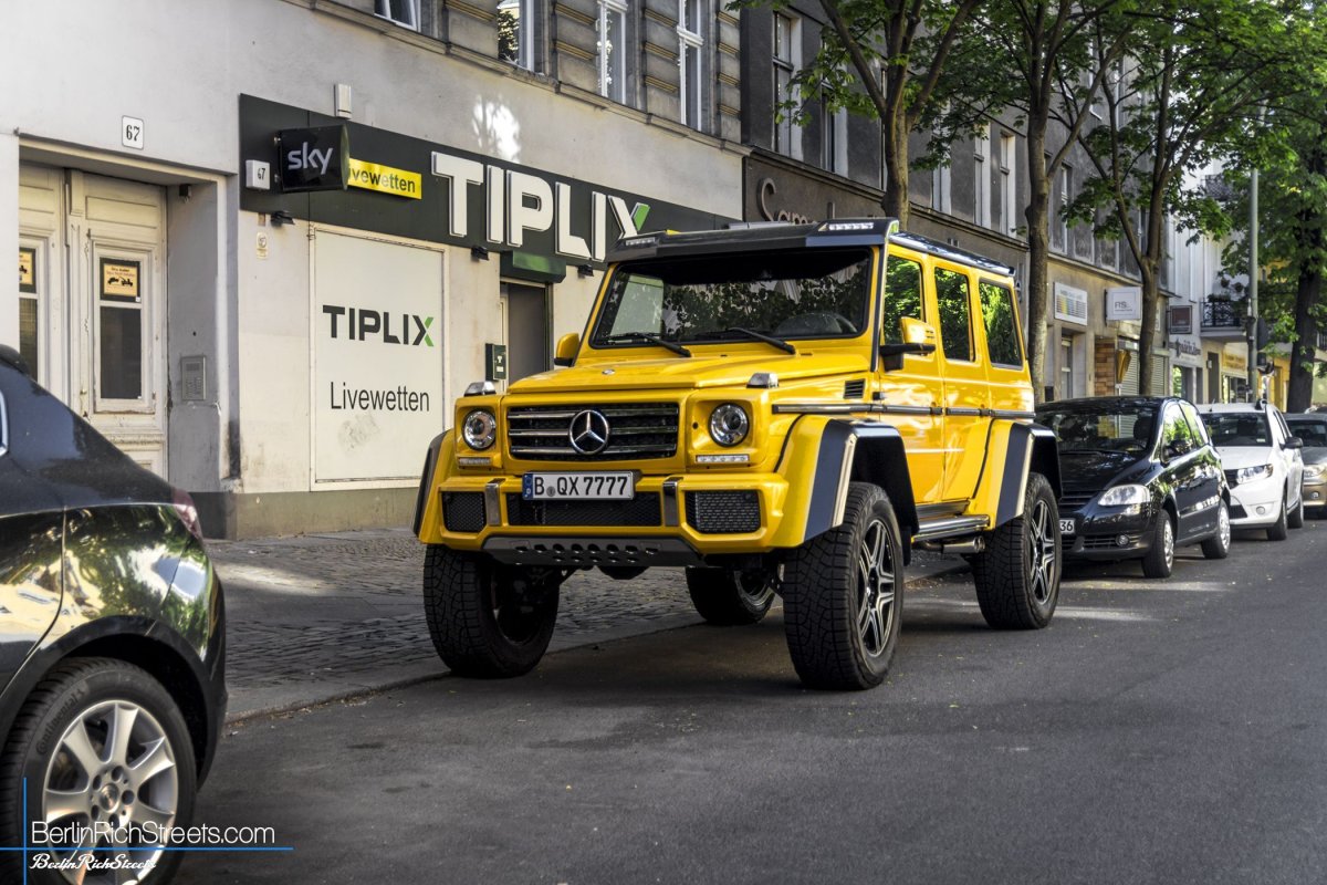 Mercedes-Benz G500 4x4² spotted in Berlin — BerlinRichStreets