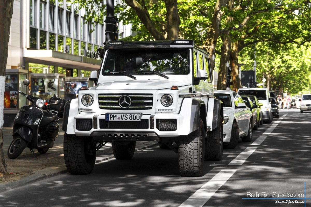 Mercedes-Benz G500 4x4² spotted in Berlin — BerlinRichStreets