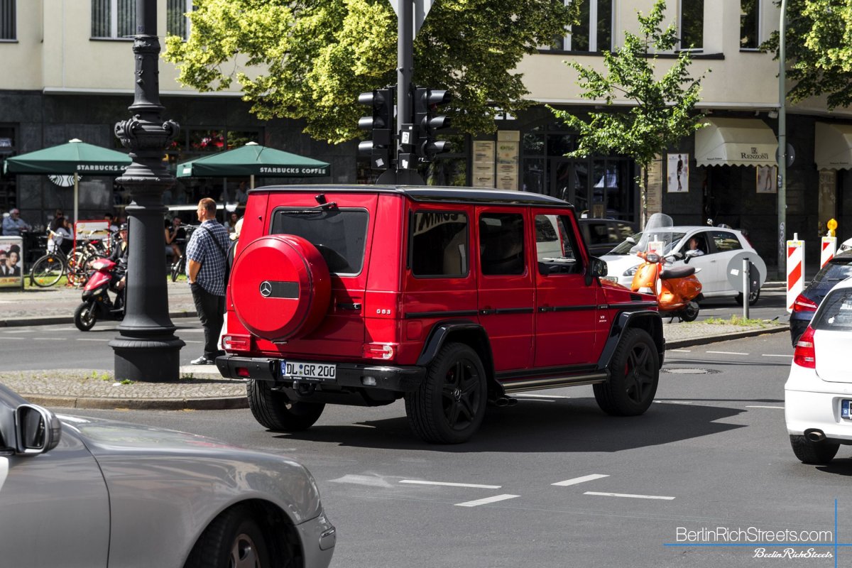 Mercedes-AMG G63 (W463) 2016 spotted in Berlin — BerlinRichStreets