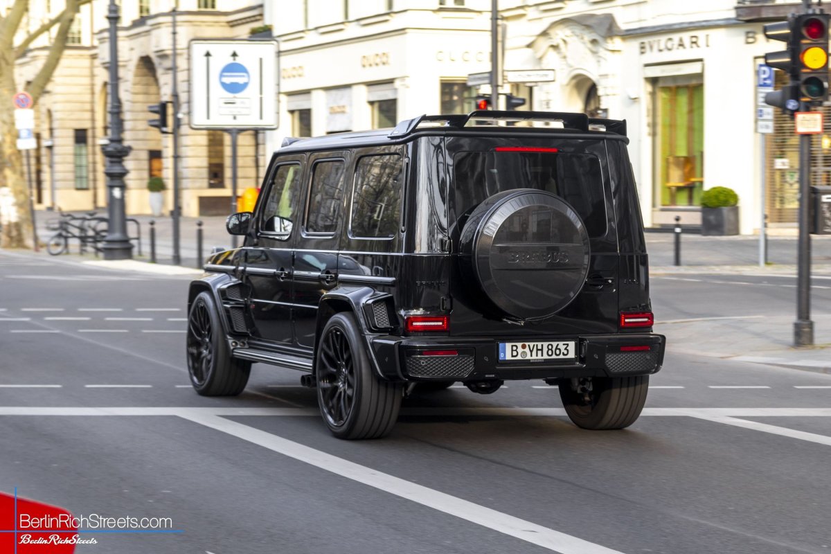 Mercedes-AMG BRABUS G B40-800 Widestar (W463A) spotted in Berlin — BerlinRichStreets