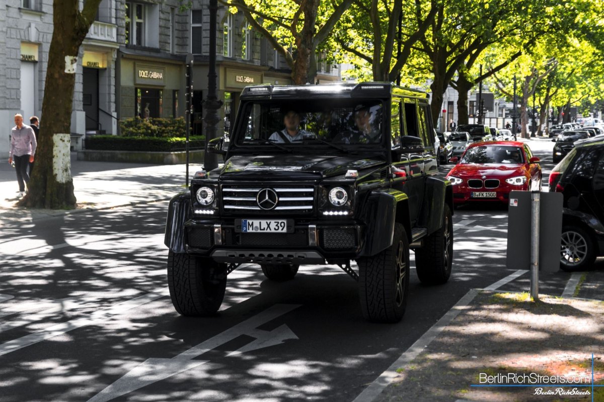 Mercedes-Benz G500 4x4² spotted in Berlin — BerlinRichStreets