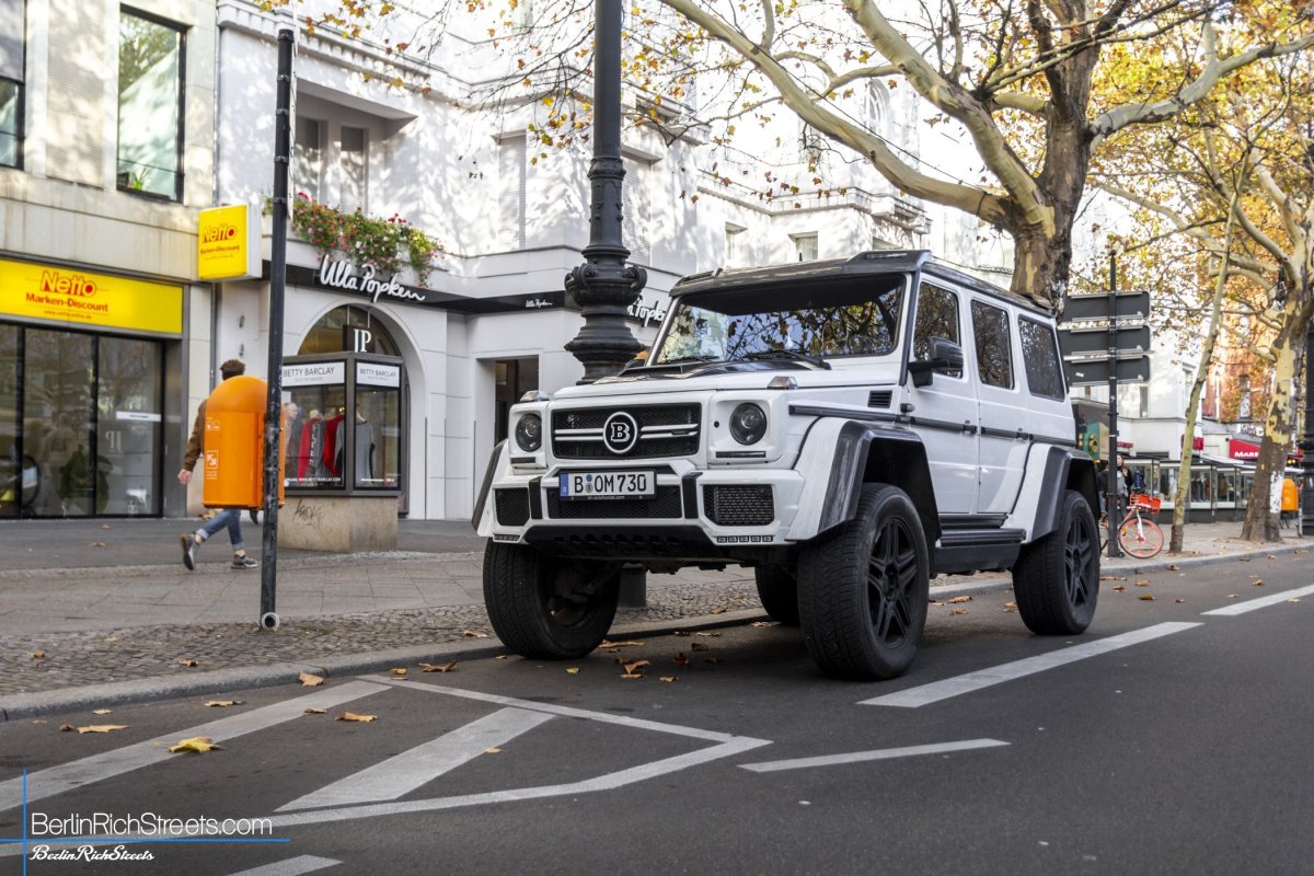 Mercedes-Benz G500 4x4² BRABUS spotted in Berlin — BerlinRichStreets