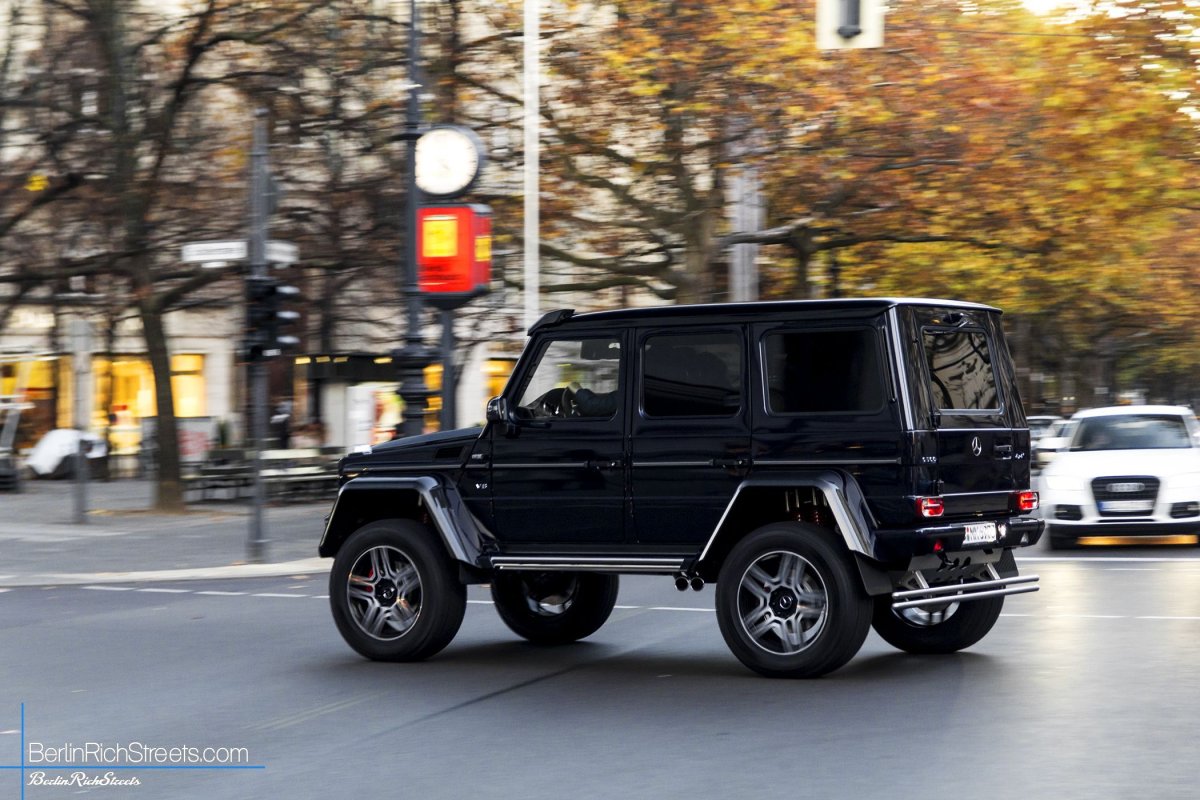 Mercedes-Benz G500 4x4² spotted in Berlin — BerlinRichStreets