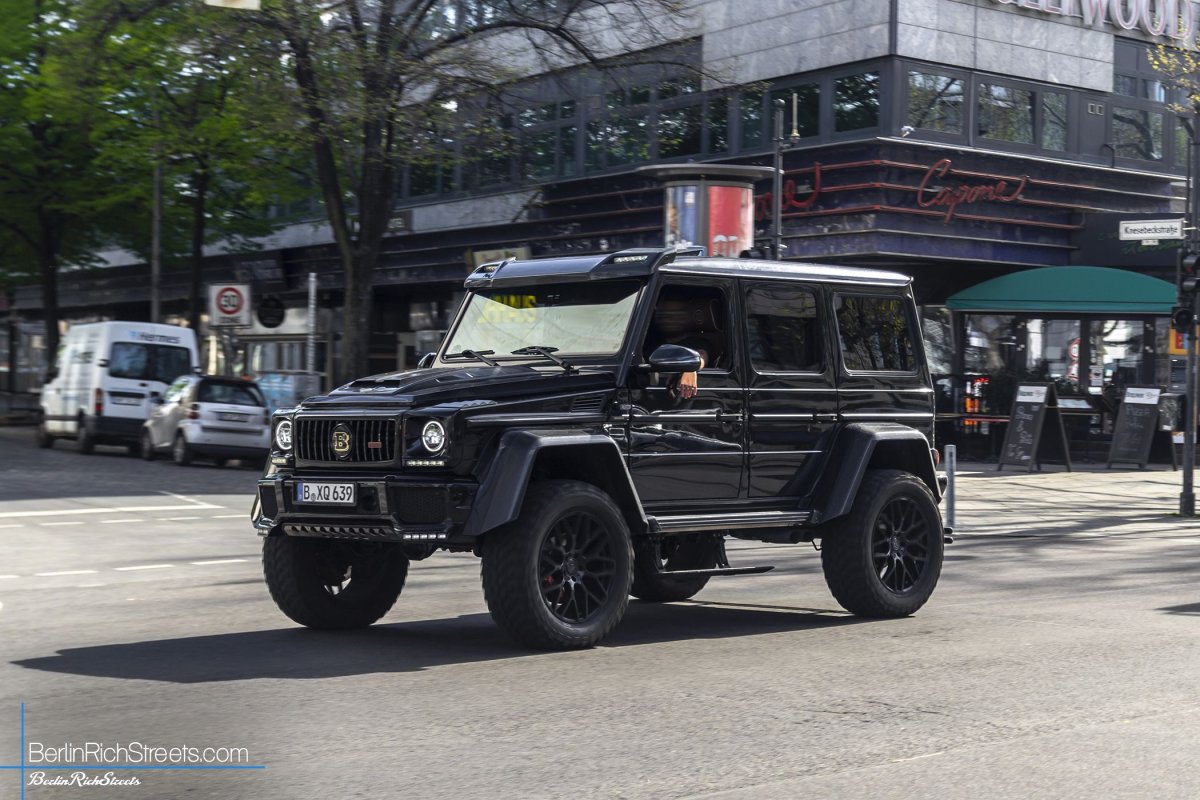 Mercedes-Benz G500 4x4² BRABUS spotted in Berlin — BerlinRichStreets