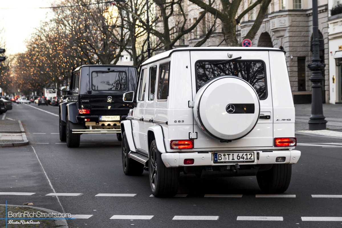 Mercedes-Benz G63 AMG (W463) spotted in Berlin — BerlinRichStreets