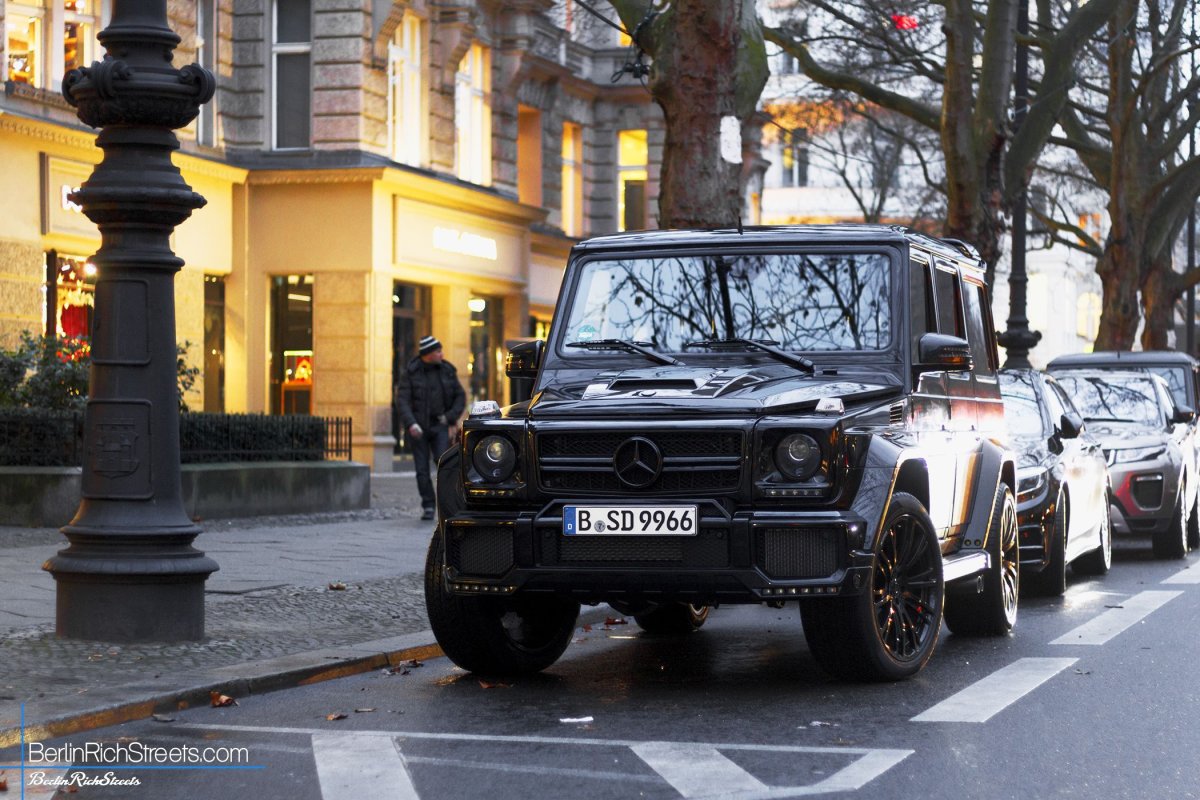 Mercedes-AMG G63 (W463) 'BRABUS G700 WIDESTAR' spotted in Berlin — BerlinRichStreets