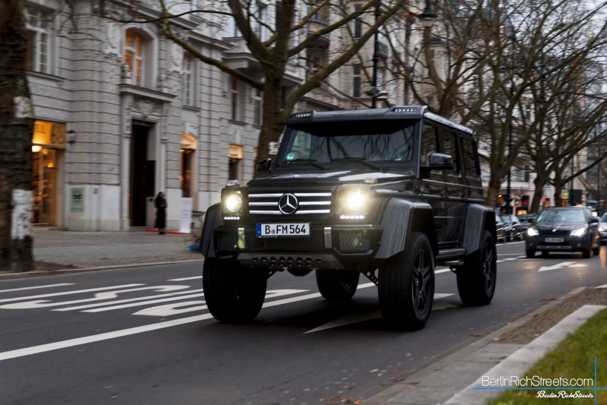 Mercedes-Benz G500 4x4² spotted in Berlin — BerlinRichStreets