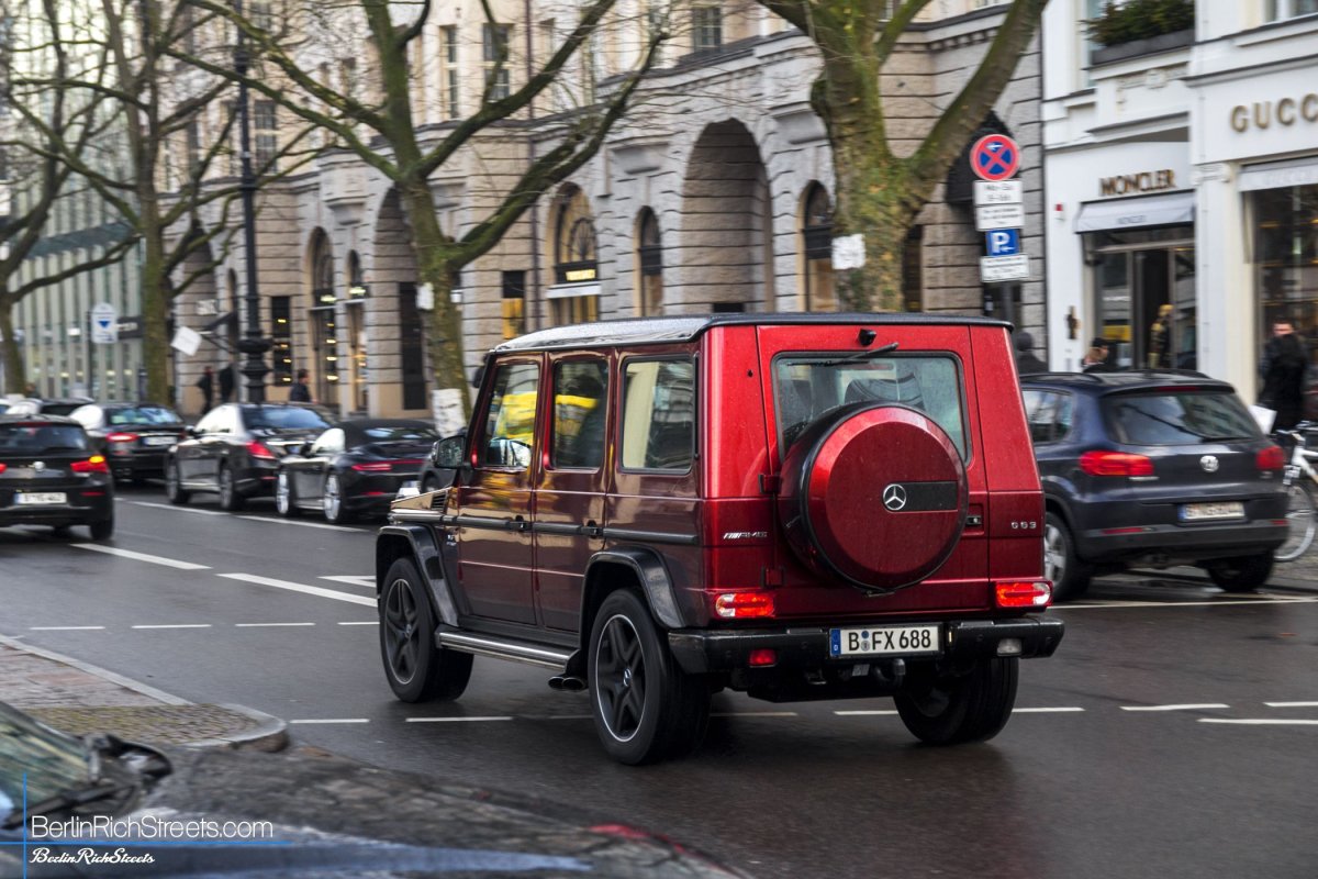 Mercedes-AMG G63 (W463) 'CC1' spotted in Berlin — BerlinRichStreets