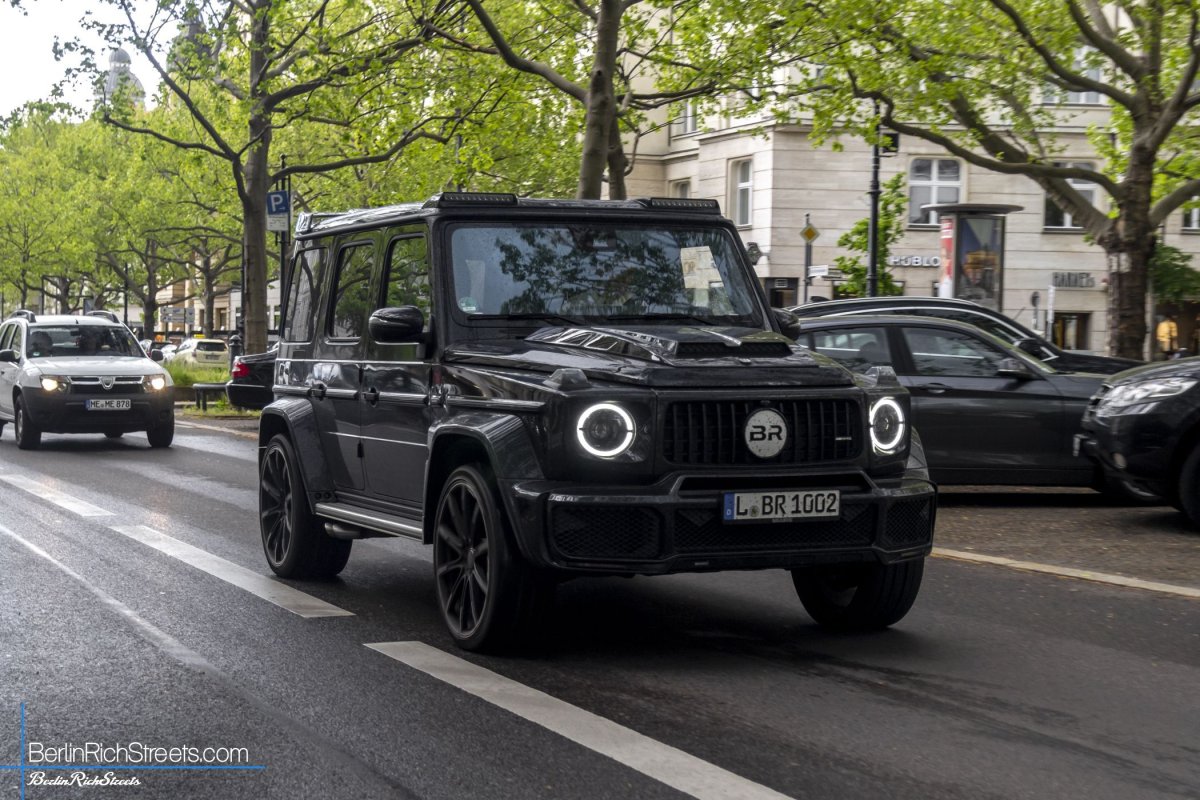Mercedes-AMG BRABUS G B40-700 Widestar (W463A) spotted in Berlin — BerlinRichStreets