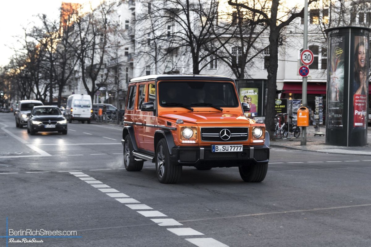 Mercedes-AMG G63 (W463) 'CC1' spotted in Berlin — BerlinRichStreets