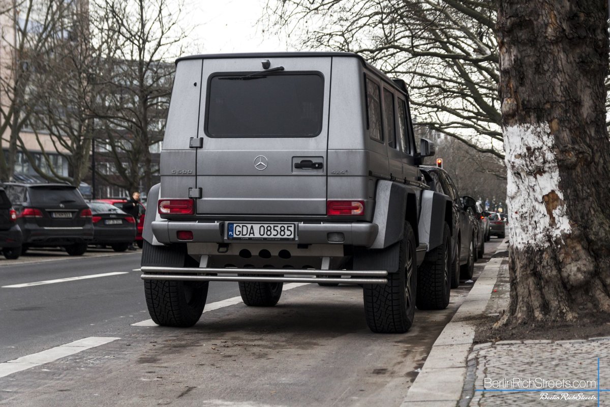 Mercedes-Benz G500 4x4² spotted in Berlin — BerlinRichStreets