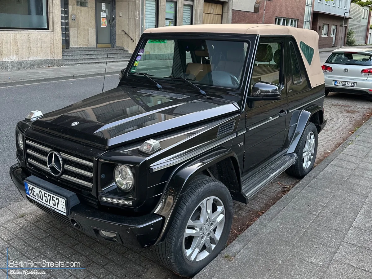Mercedes-Benz G500 Cabriolet Final 200 spotted in Viersen — BerlinRichStreets