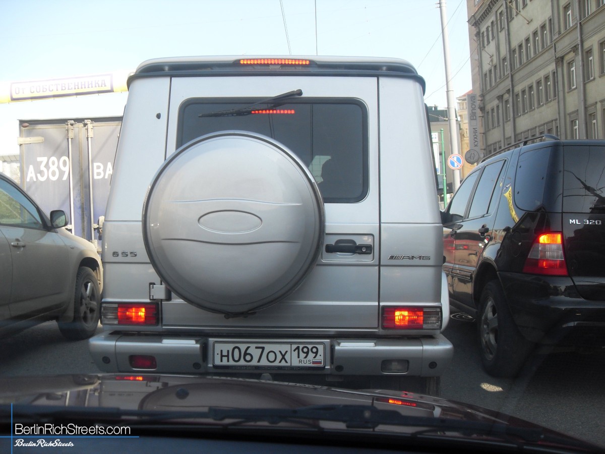 Mercedes-Benz G55 AMG Kompressor (W463) 2007 spotted in Moscow — BerlinRichStreets