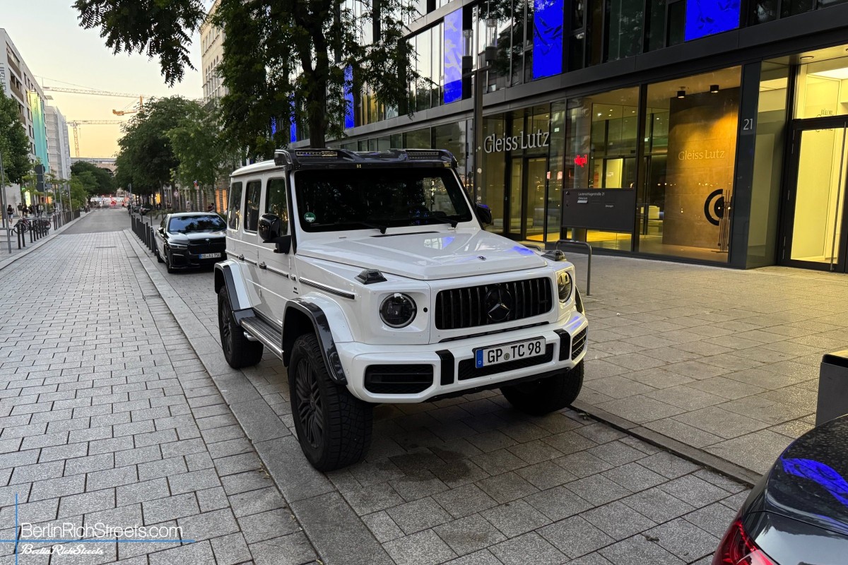 Mercedes-AMG G63 4x4² spotted in Stuttgart — BerlinRichStreets